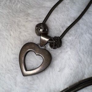 Elegant Heart Pendant Necklace